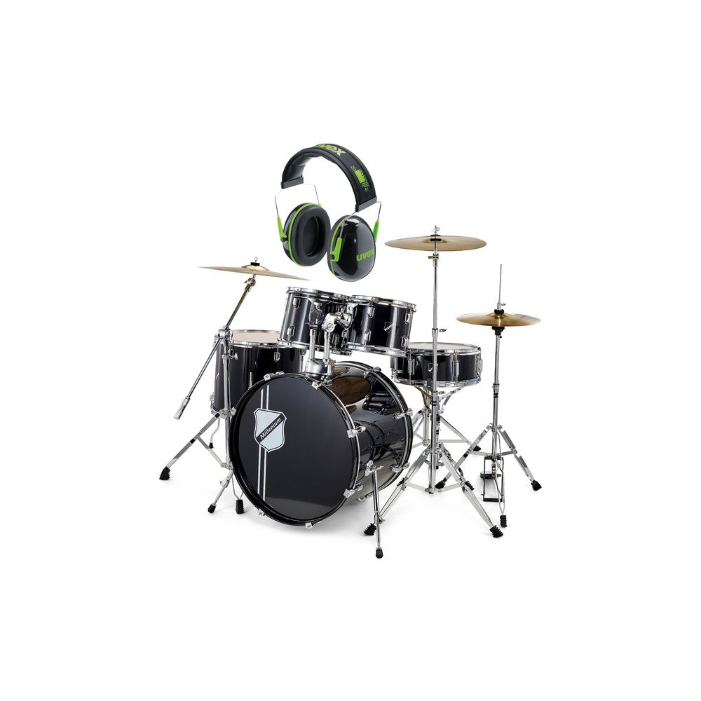 Millenium Focus 20 Drum Bundle Black – Thomann Ireland