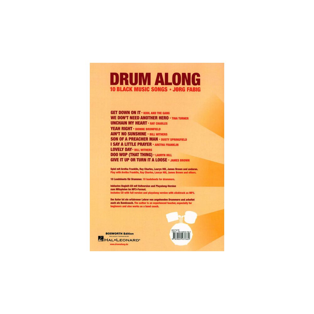 Bosworth Drum Along 10 Black Music Song – Thomann Ireland