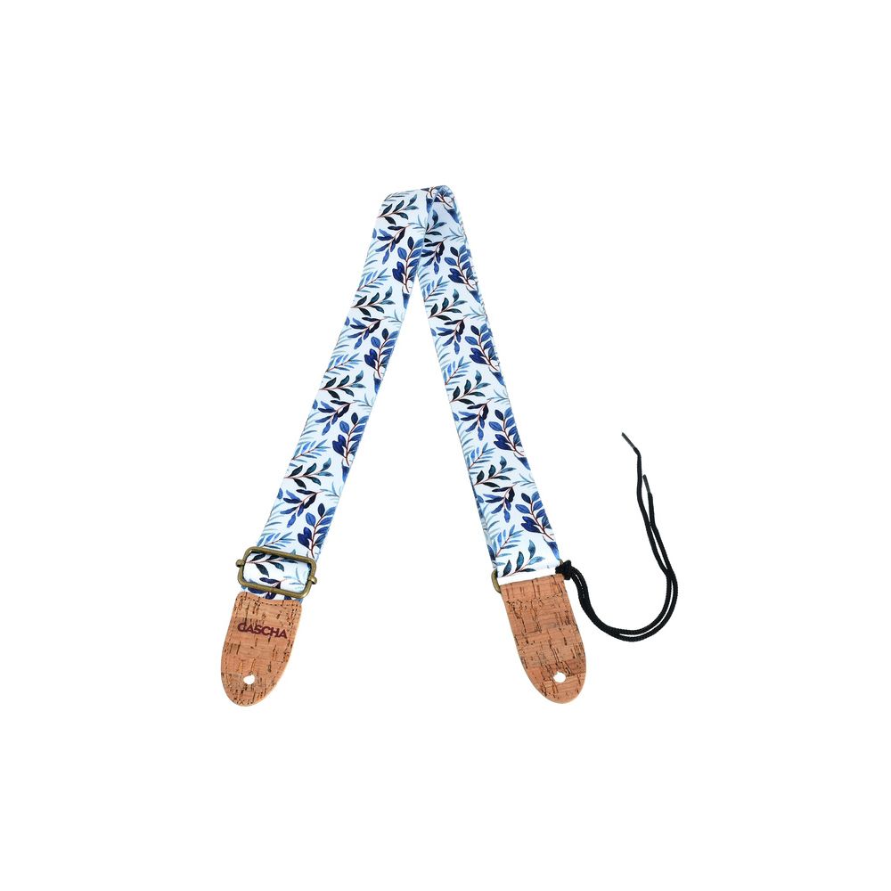 Cascha Ukulele Strap Blue Twigs Veg – Thomann Ireland