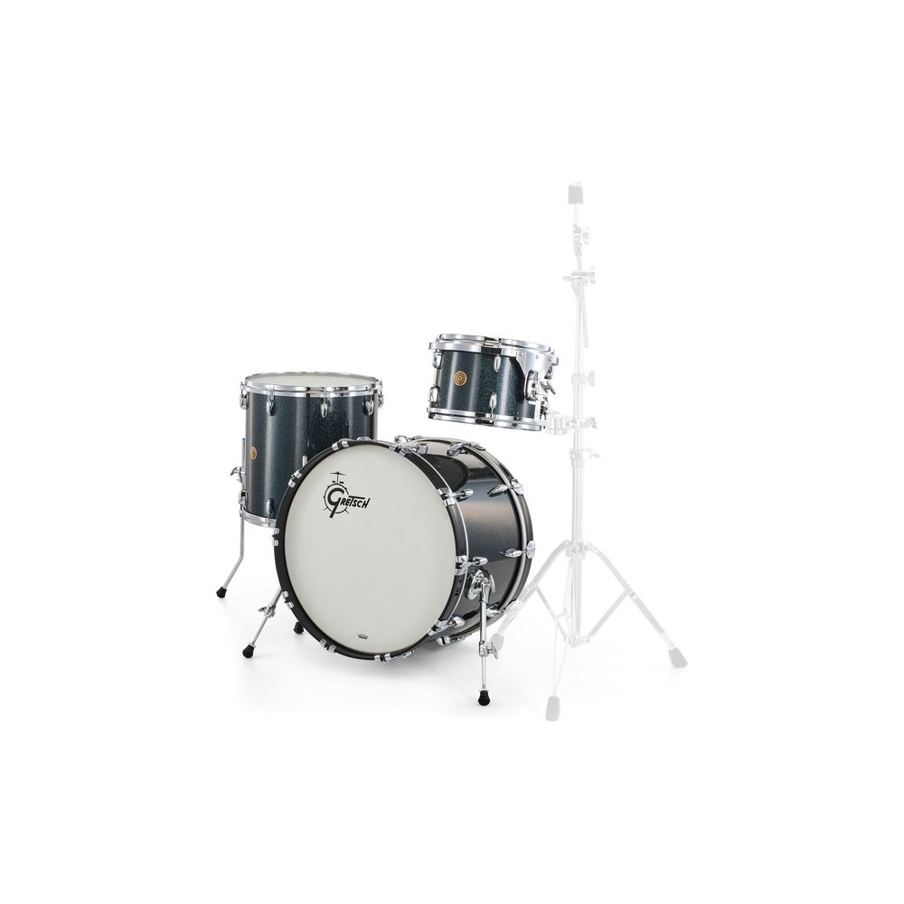 Gretsch Drums US Custom 22 Black Sparkle – Thomann Ireland
