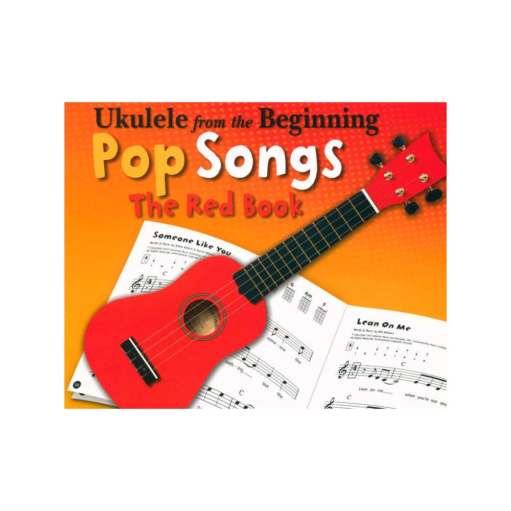 Chester Music Ukulele Beginning Pop Red – Thomann Ireland