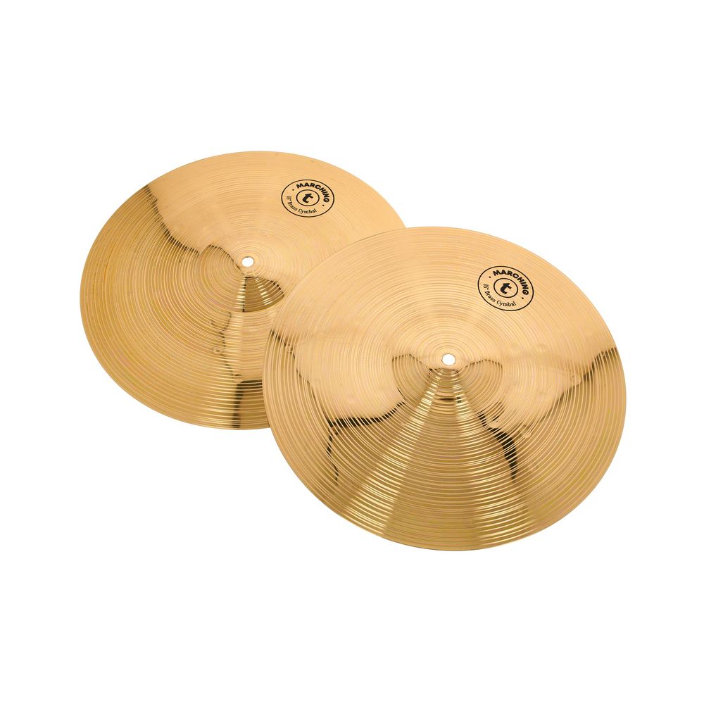 Thomann 15" Brass Marching Cymbals – Thomann Ireland