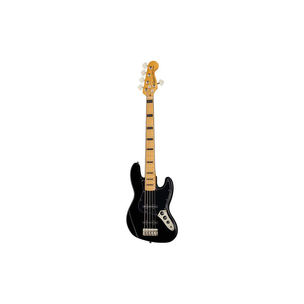 Squier CV 70s Jazz Bass V MN BLK – Thomann Ireland