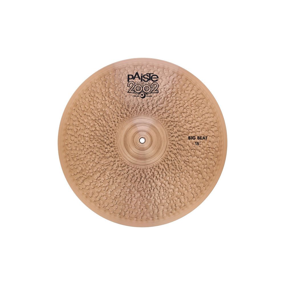 Paiste 18" 2002 Black Big Beat Cymbal – Thomann Ireland