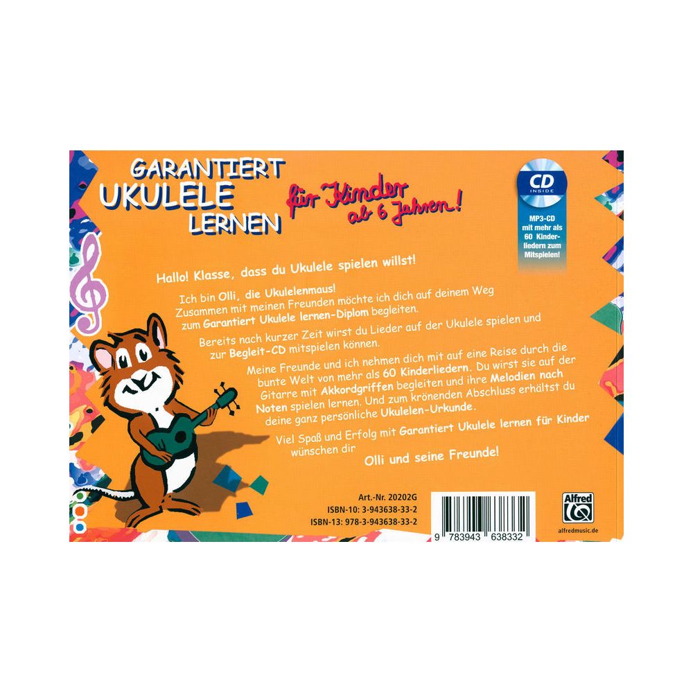 Alfred Music Publishing Garantiert Ukulele Lernen – Thomann Ireland