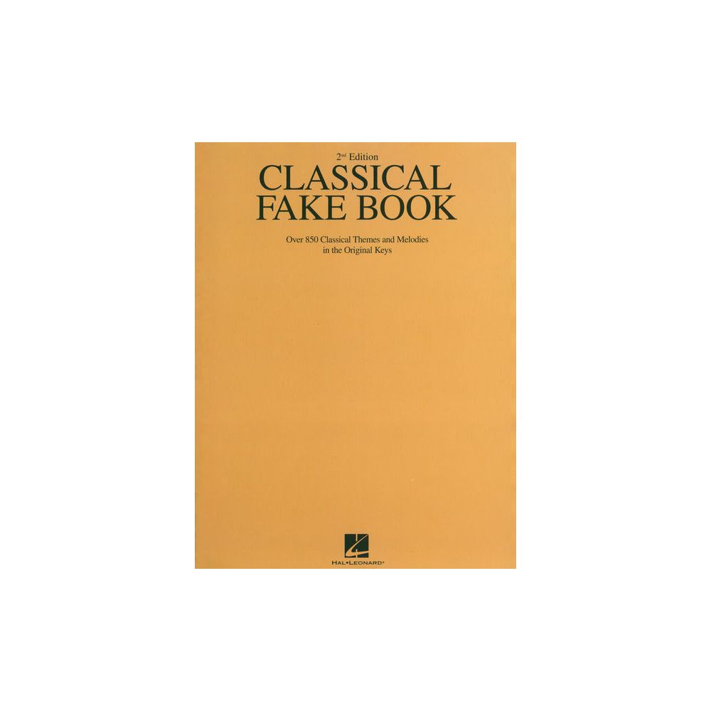 Hal Leonard Classical Fake Book – Thomann Ireland
