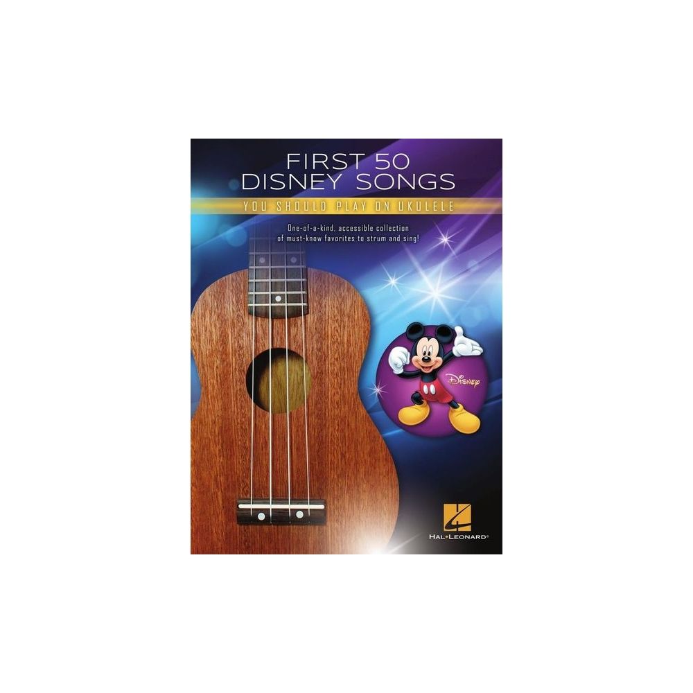 Hal Leonard First 50 Disney Songs Ukulele – Thomann Ireland