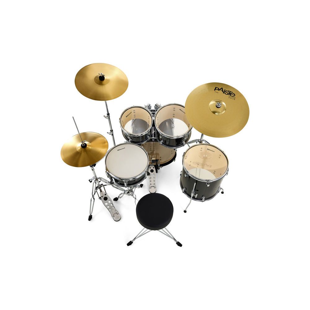 Millenium Focus 18 Drum Bundle Black – Thomann Ireland