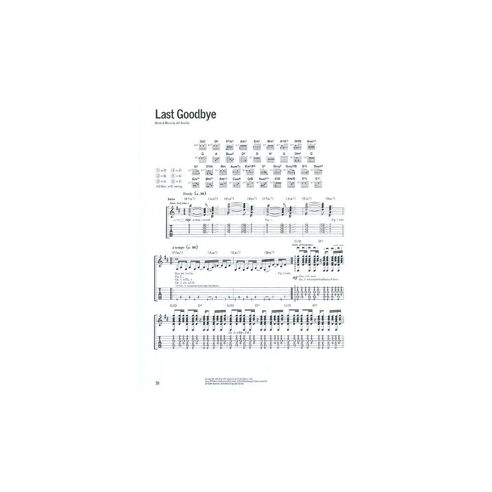 Wise Publications Jeff Buckley Grace – Thomann Ireland