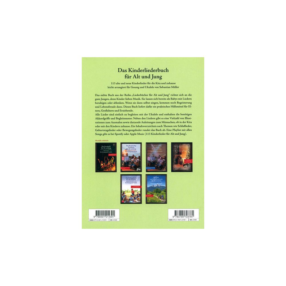 Schott Kinderliederbuch Ukulele – Thomann Ireland