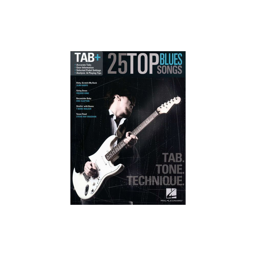 Hal Leonard Tab+ 25 Top Blues Songs – Thomann Ireland