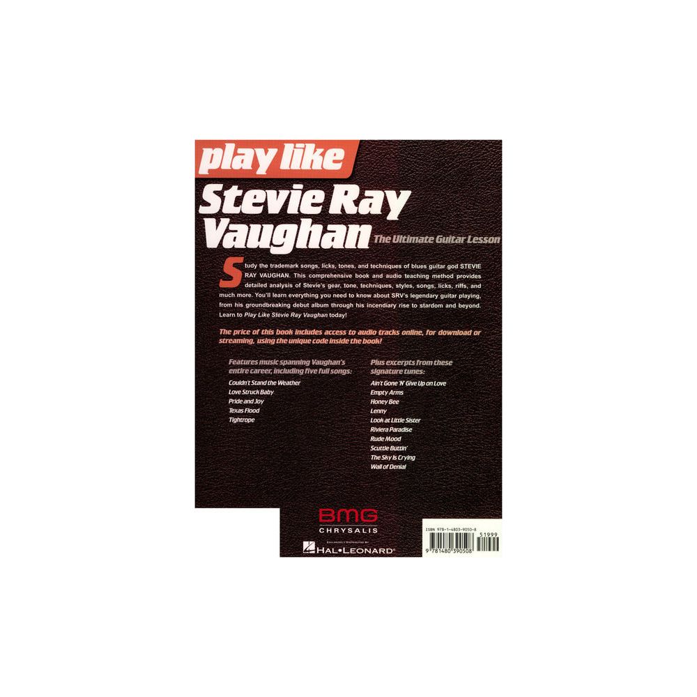Hal Leonard Play Like Stevie Ray Vaughan – Thomann Ireland