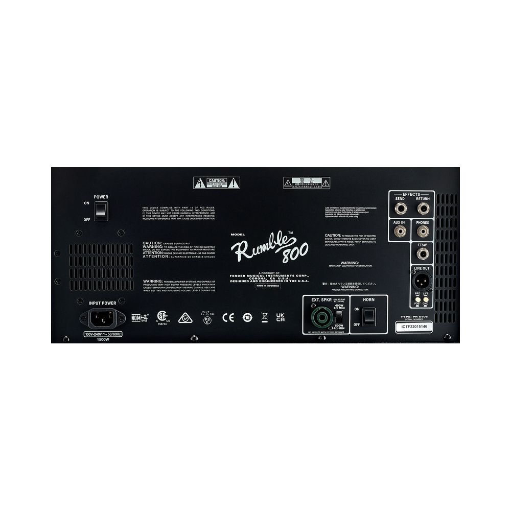 Fender Rumble 800 Combo – Thomann Ireland