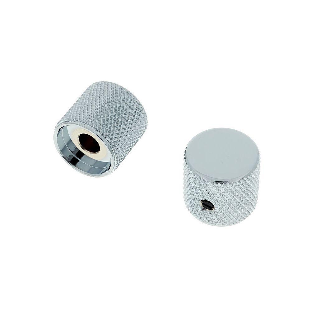 Allparts Metal Barrel Knobs Chrome – Thomann Ireland