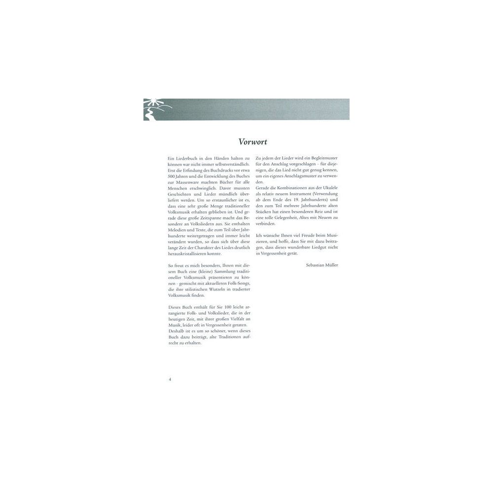 Schott Folk und Volk Gesang/Ukulele – Thomann Ireland