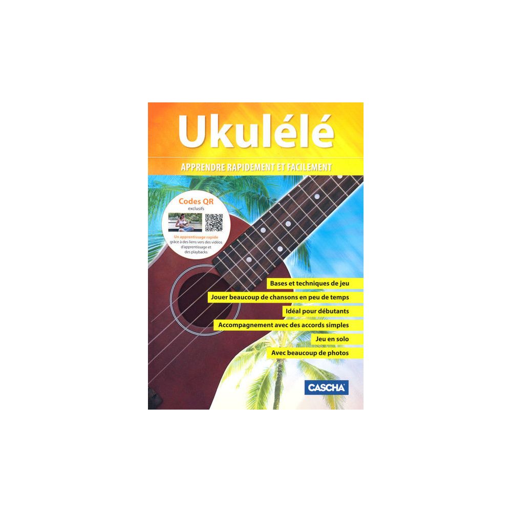 Cascha Ukulélé – Apprendre rapidement – Thomann Ireland