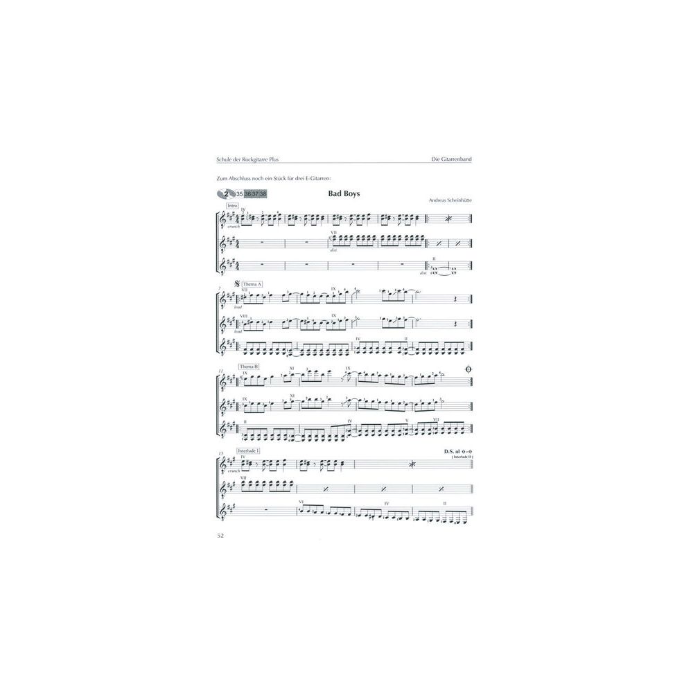 Weinberger Musikverlag Schule der Rockgitarre Plus – Thomann Ireland