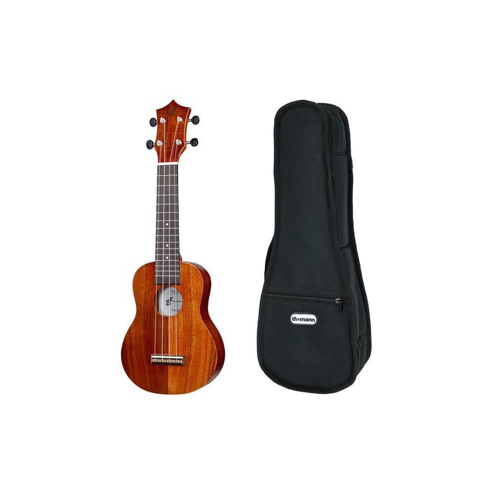 Harley Benton Hawaii Koa Soprano Ukul w/Bag – Thomann Ireland