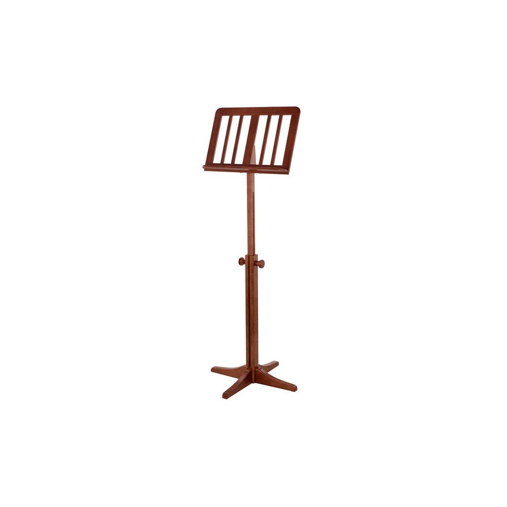K&M 116/1 Wooden MusicStand Walnut – Thomann Ireland