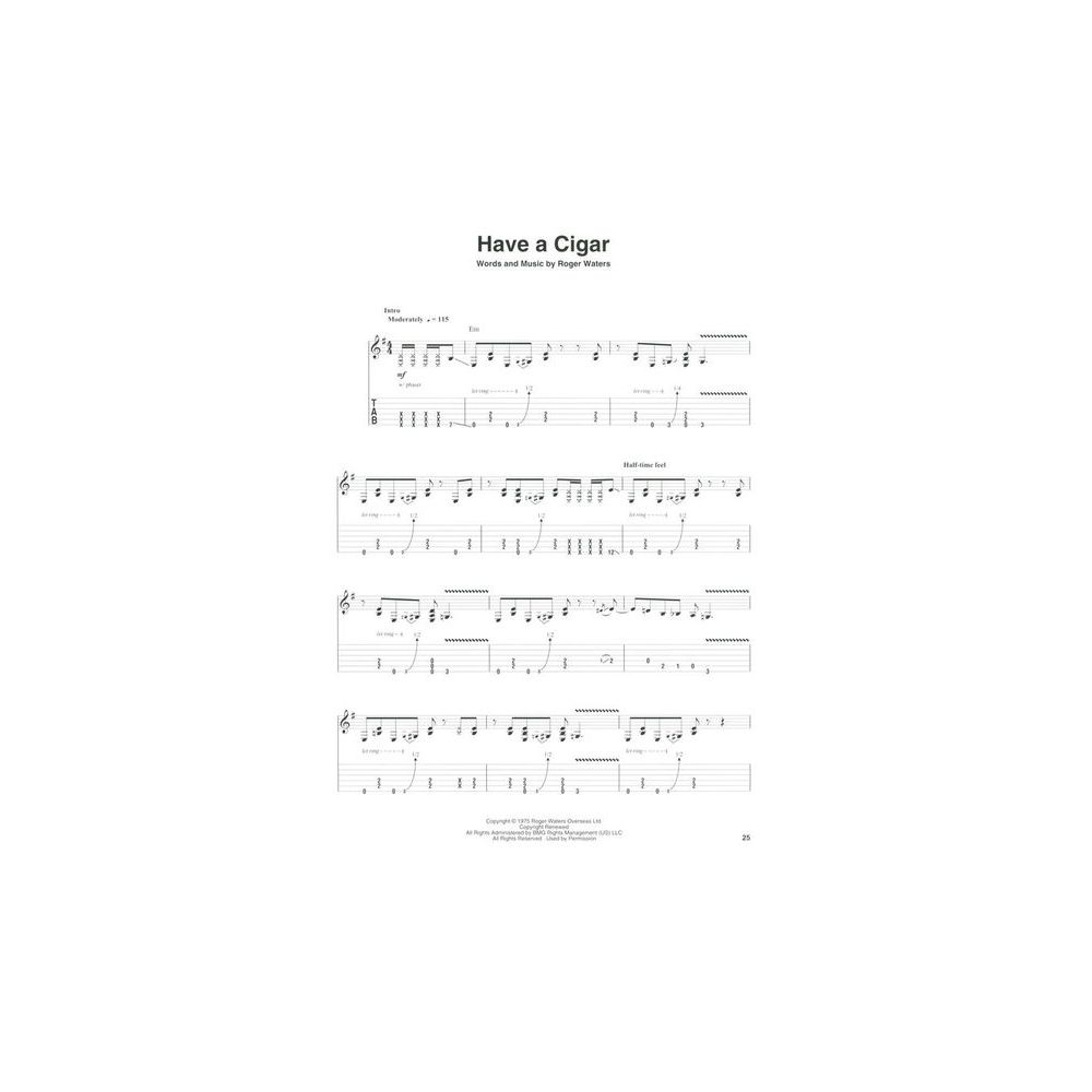 Hal Leonard Pink Floyd Deluxe Guitar – Thomann Ireland