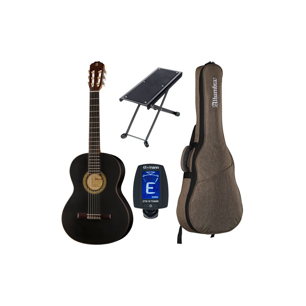 Alhambra 1C Black Satin incl.Gig Bundle – Thomann Ireland