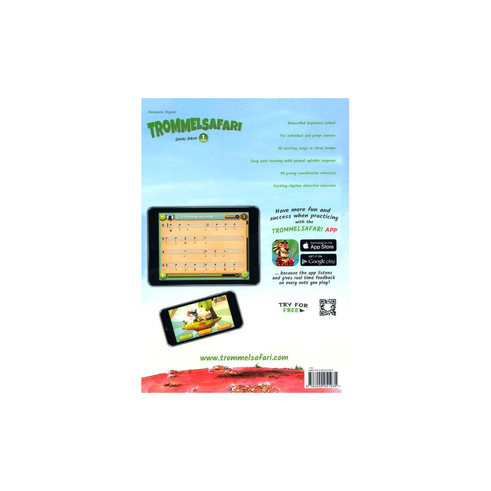 Trommelsafari.com Trommelsafari Snare Drum 1 EN – Thomann Ireland