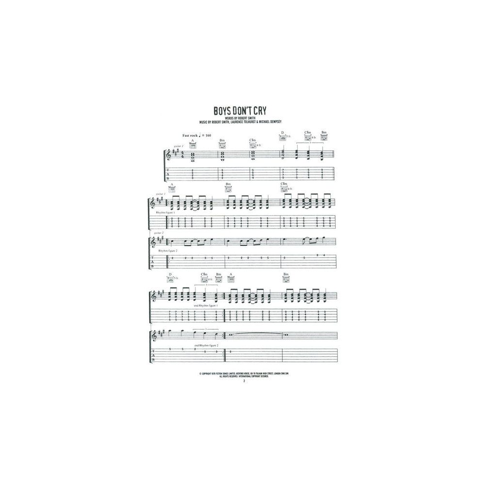 Hal Leonard The Cure Greatest Hits – Thomann Ireland