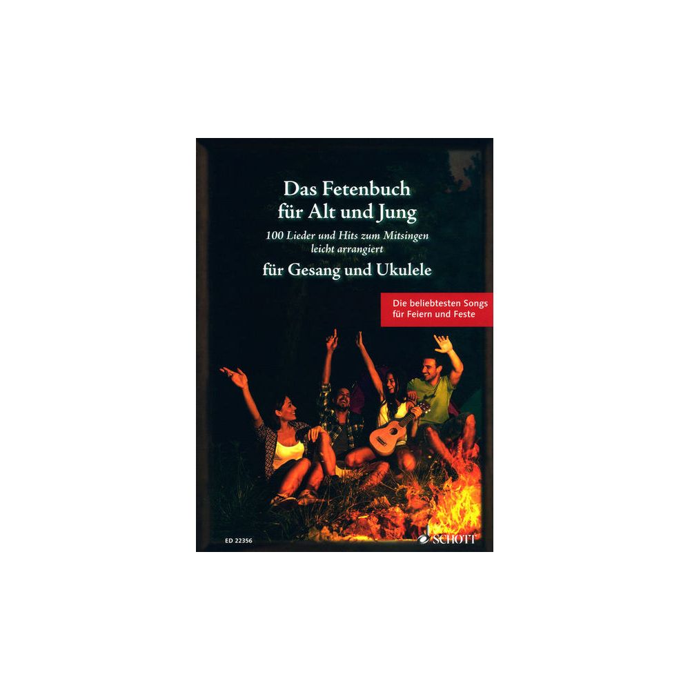 Schott Fetenbuch Gesang/Ukulele – Thomann Ireland