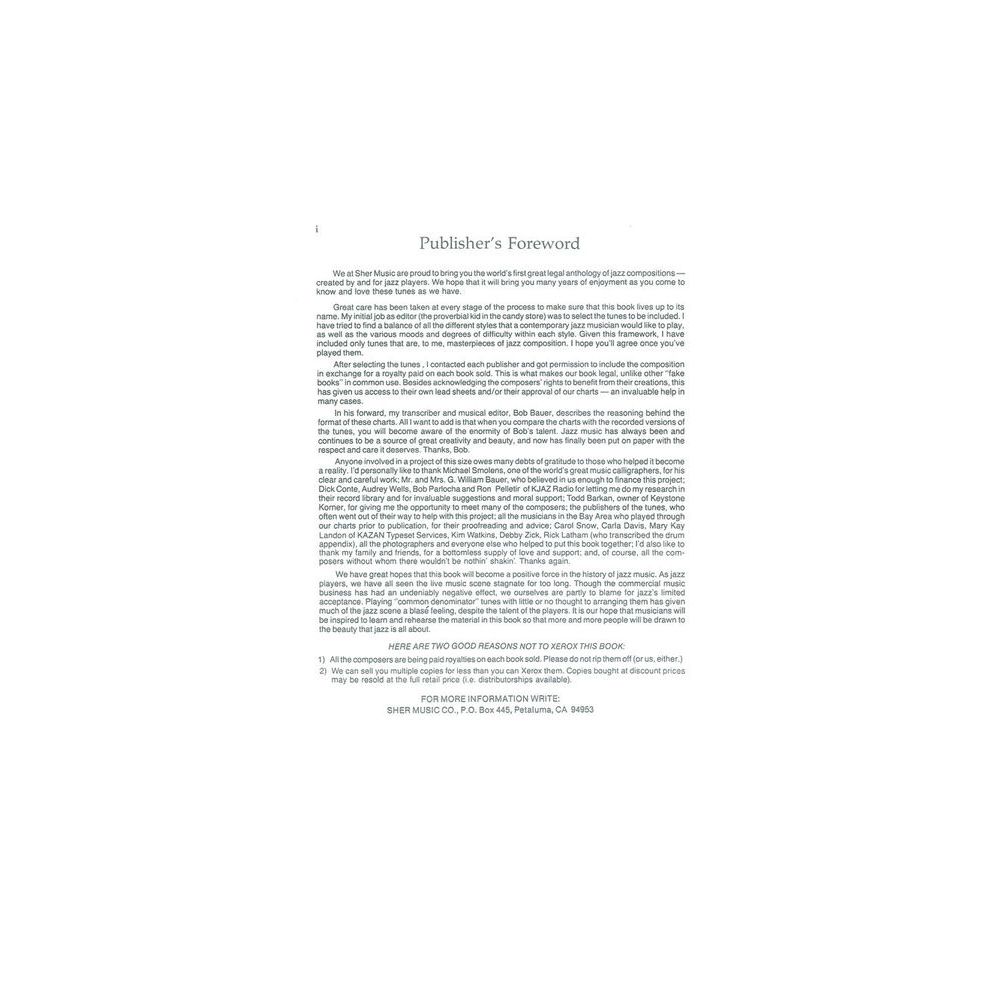 Sher Music Co. The World's Greatest Fake Book – Thomann Ireland