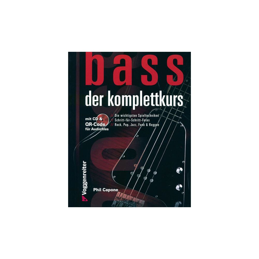 Voggenreiter Bass Der Komplettkurs – Thomann Ireland