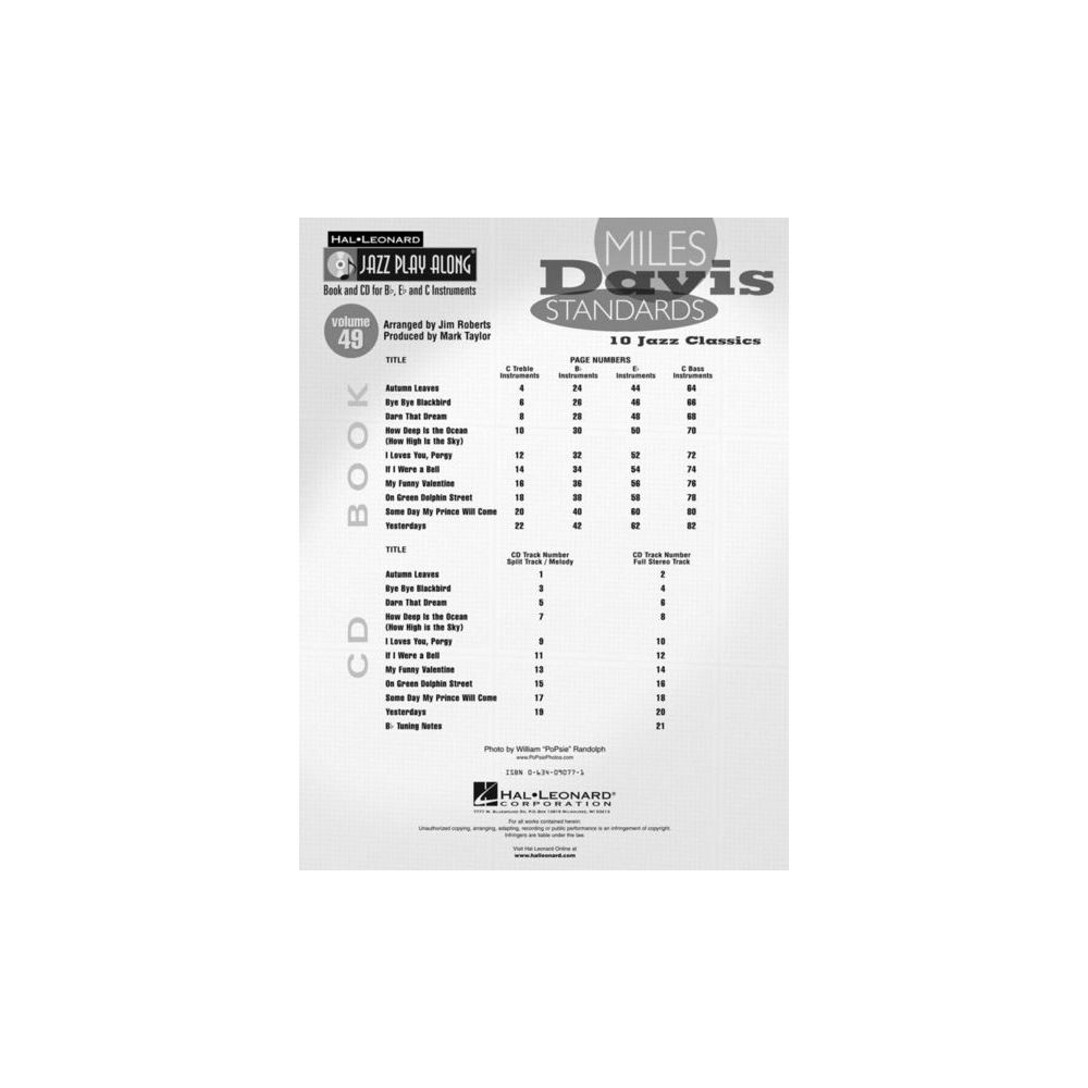 Hal Leonard Jazz Play