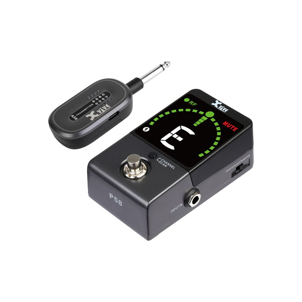 XVive P58 Digital Guitar Pedal Tuner – Thomann Ireland