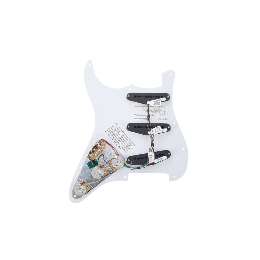 DiMarzio HS Replacment Pickguard – Thomann Ireland