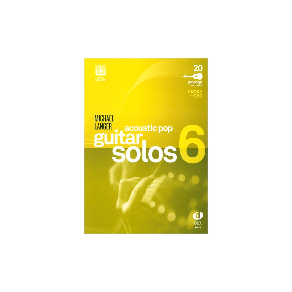 Edition Dux Acoustic Pop Guitar Solos 6 – Thomann Ireland
