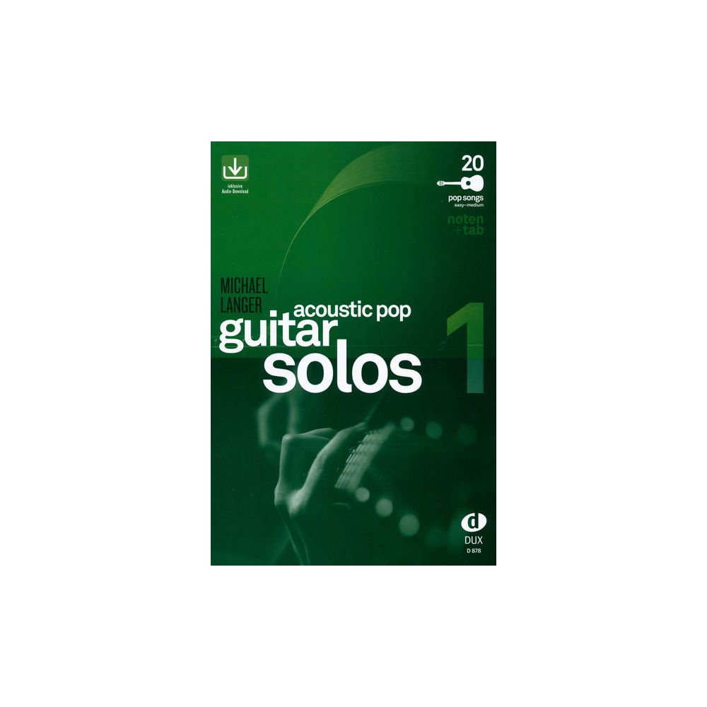 Edition Dux Acoustic Pop Guitar Solos 1 – Thomann Ireland