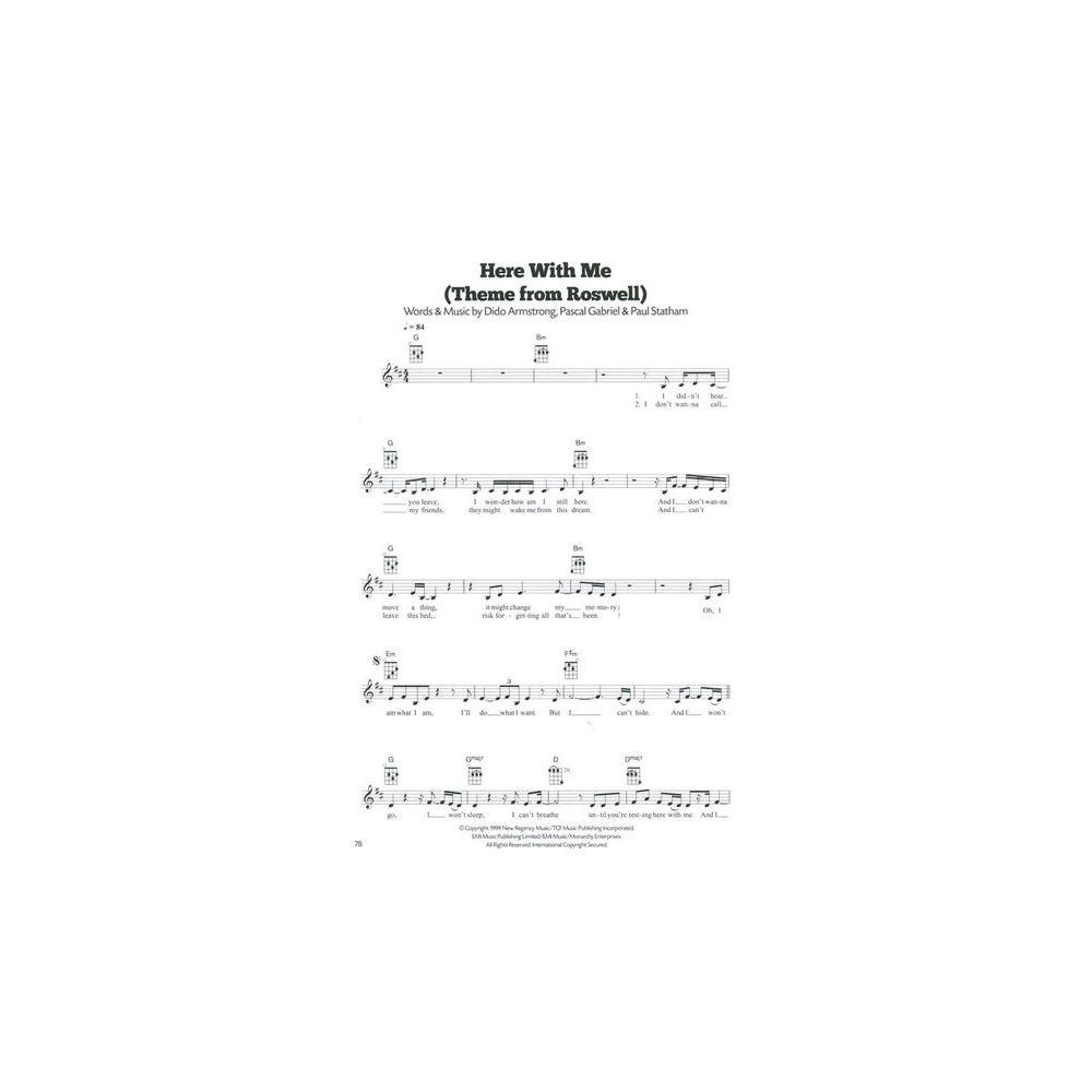 Wise Publications 101 Hits For Ukulele The Red – Thomann Ireland