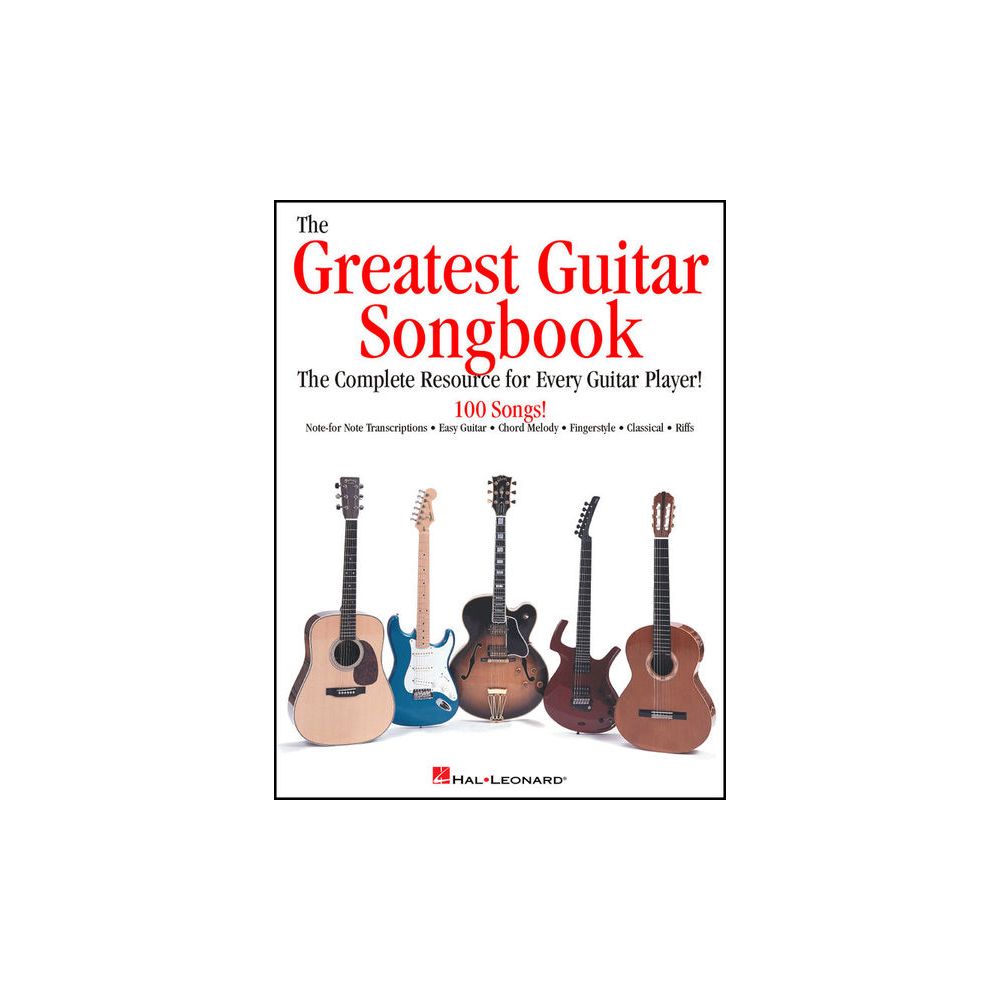 Hal Leonard The Greatest Guitar Songbook – Thomann Ireland