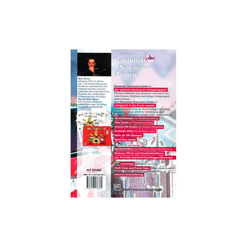 Alfred Music Publishing Garantiert Schlagzeug Lernen – Thomann Ireland