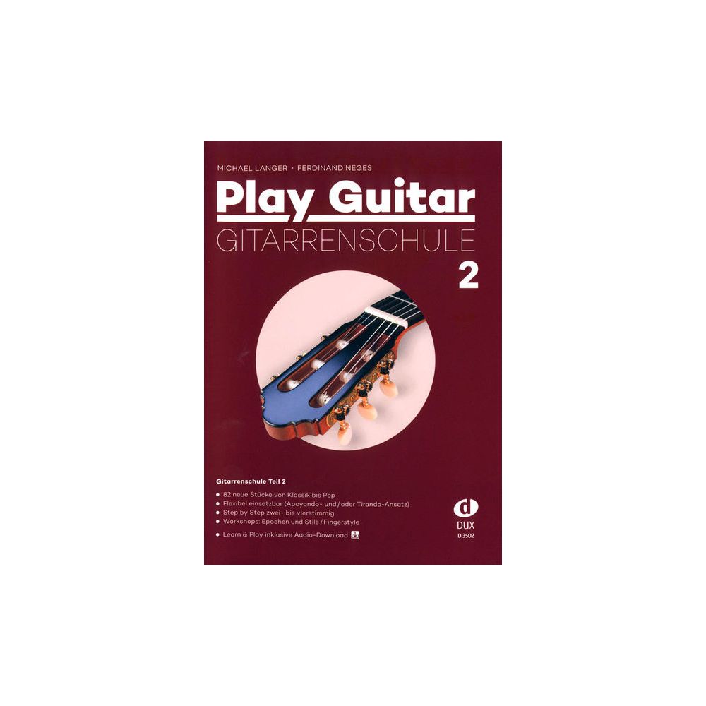 Edition Dux Play Guitar Gitarrenschule 2 – Thomann Ireland