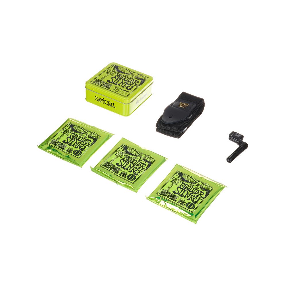 Ernie Ball regular slinky 70th anni set – Thomann Ireland