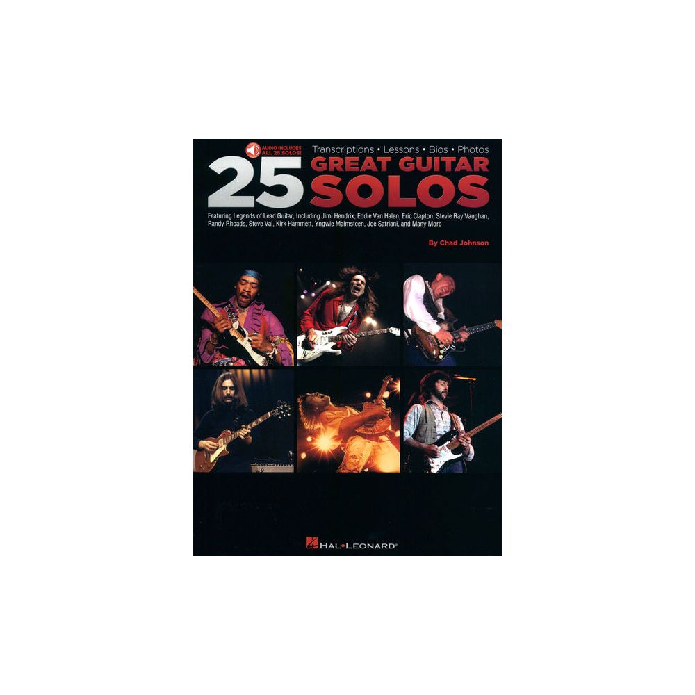 Hal Leonard 25 Great Guitar Solos – Thomann Ireland