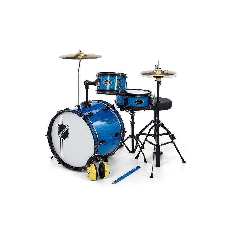 Millenium Youngster Drum Set Bundle Blue – Thomann Ireland