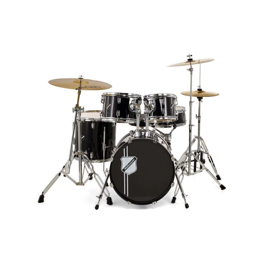 Millenium Focus 18 Drum Bundle Black – Thomann Ireland