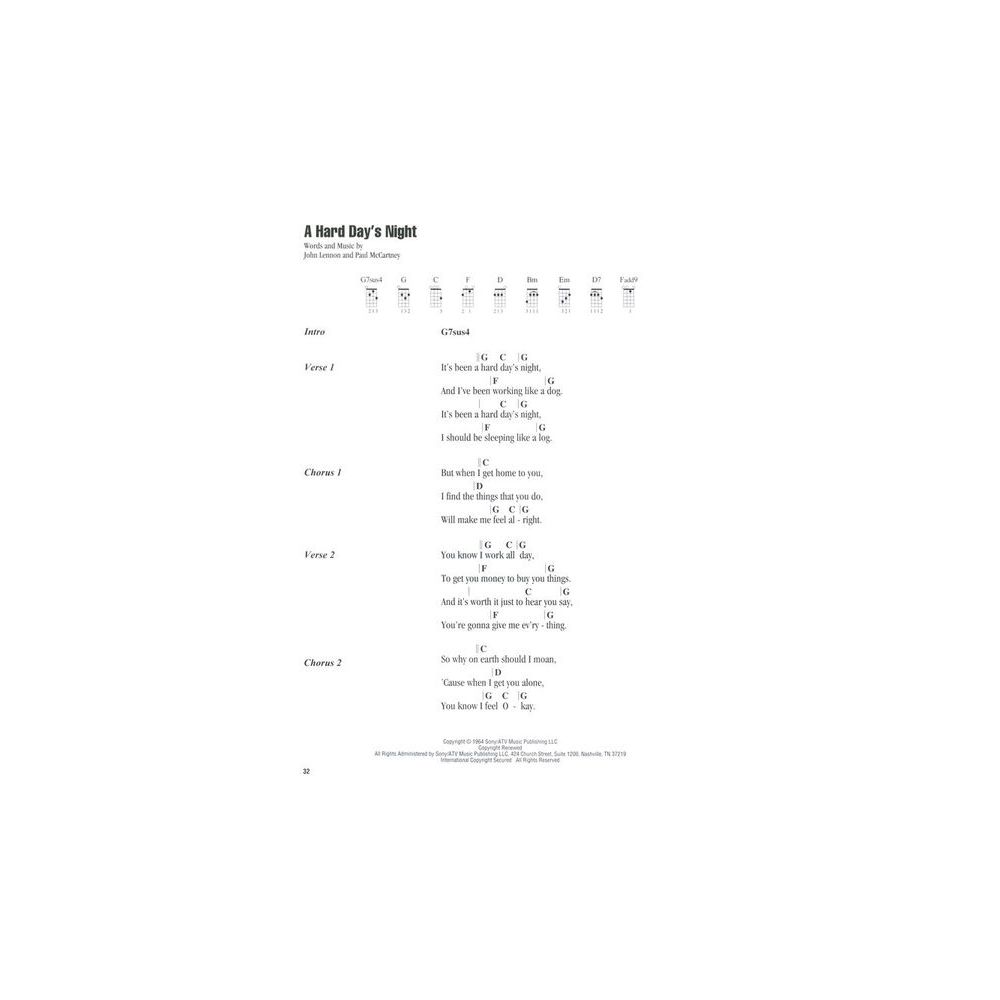 Hal Leonard The Beatles: Strum & Sing – Thomann Ireland