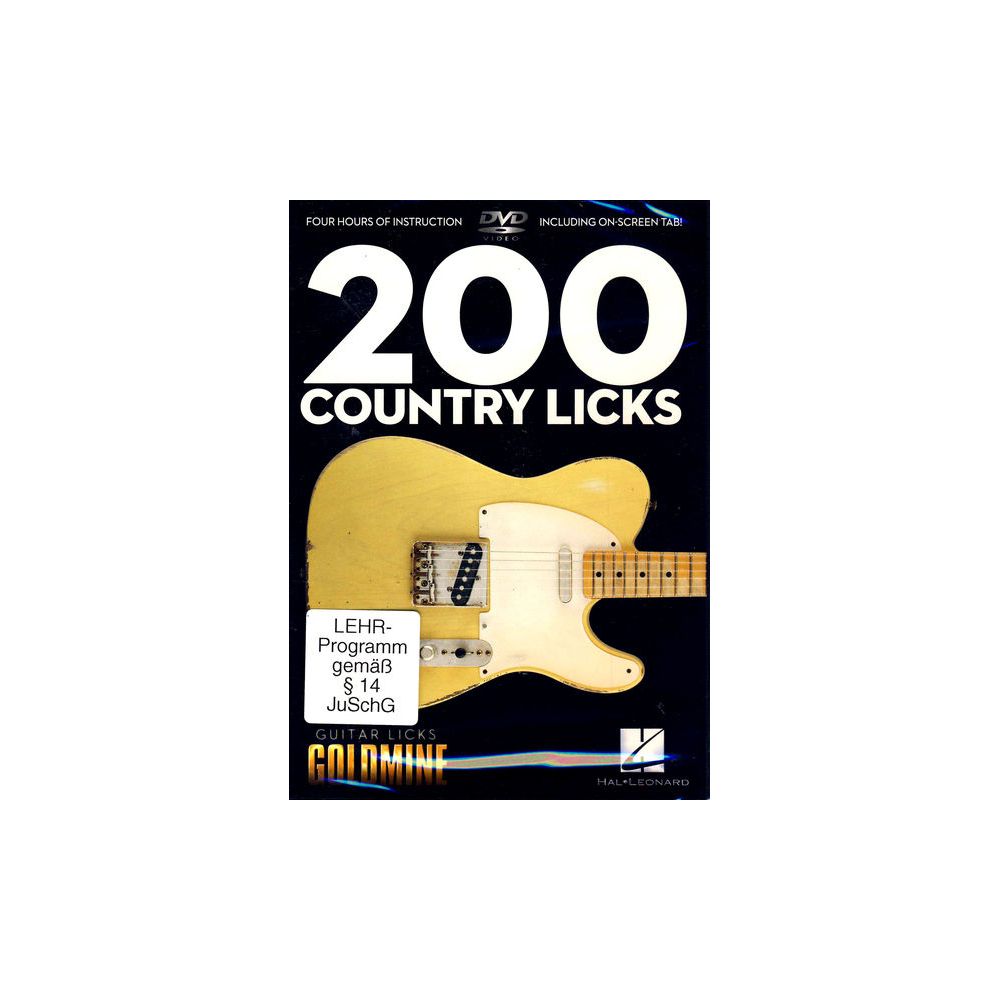 Hal Leonard 200 Country Licks – Thomann Ireland