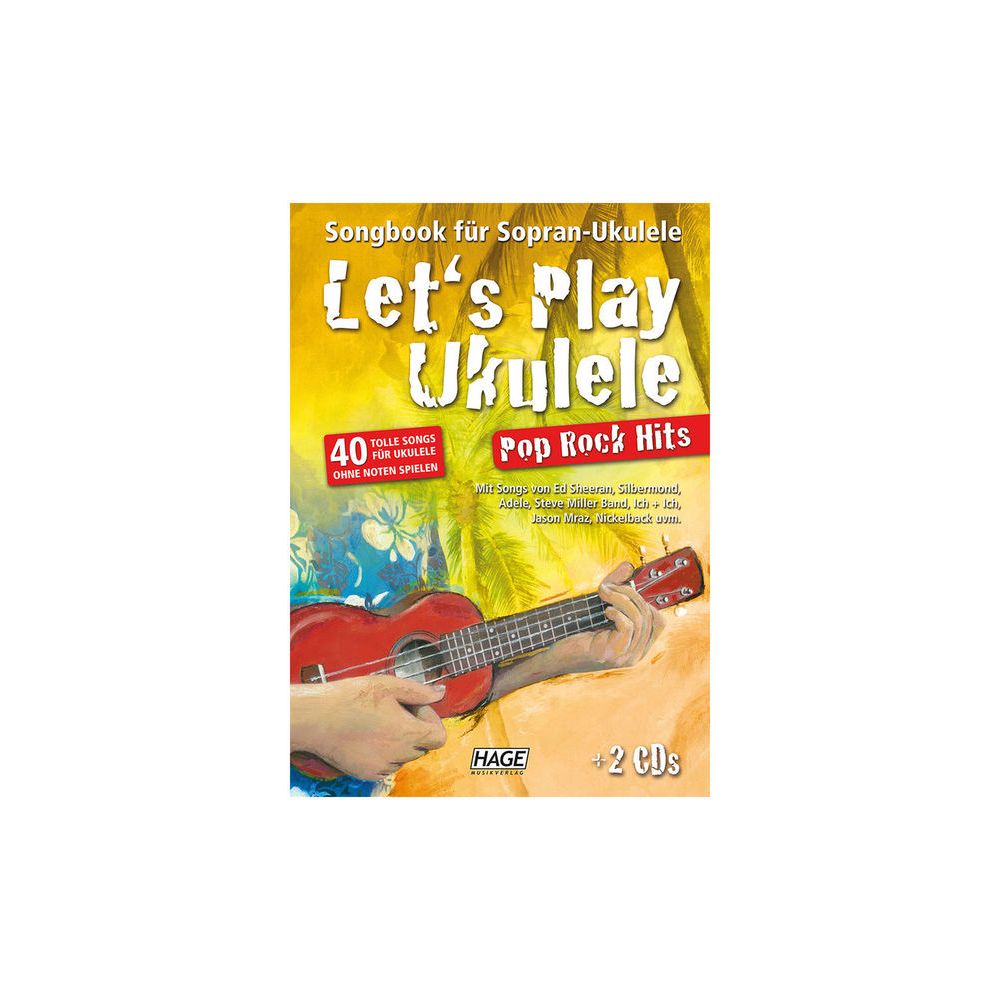 Hage Musikverlag Let's Play Ukulele Hits – Thomann Ireland
