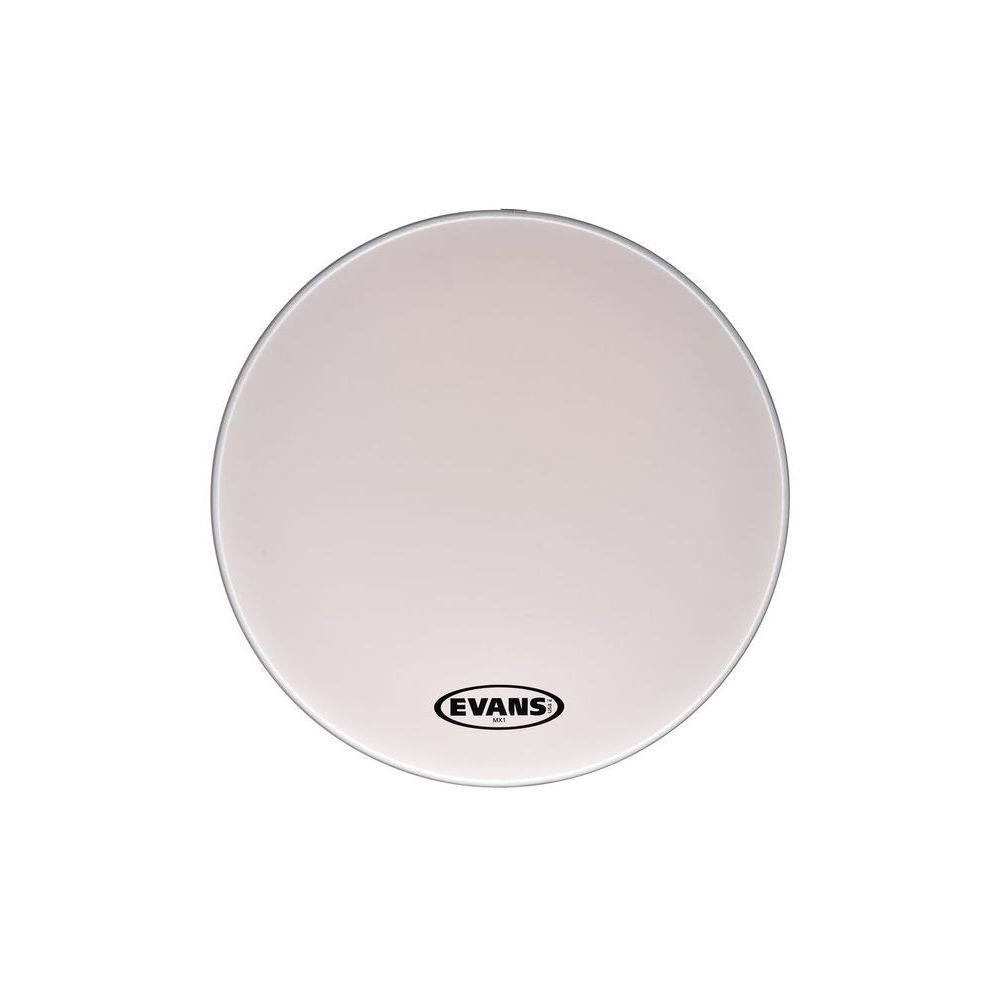 Evans 26" MX1 Bass Drum Head (White) – Thomann Ireland