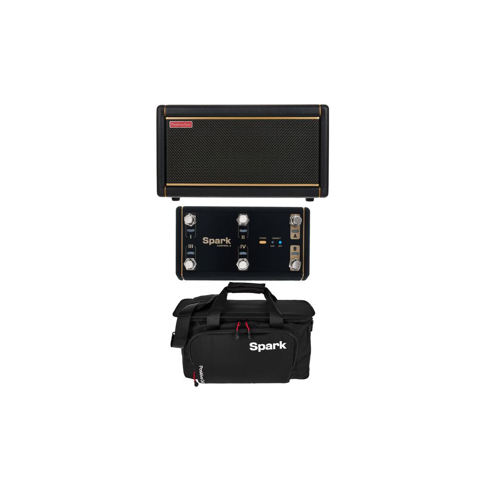 Positive Grid Spark 2 BK w/Bag & Footswitch – Thomann Ireland