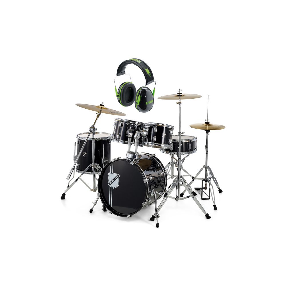 Millenium Focus 18 Drum Bundle Black – Thomann Ireland