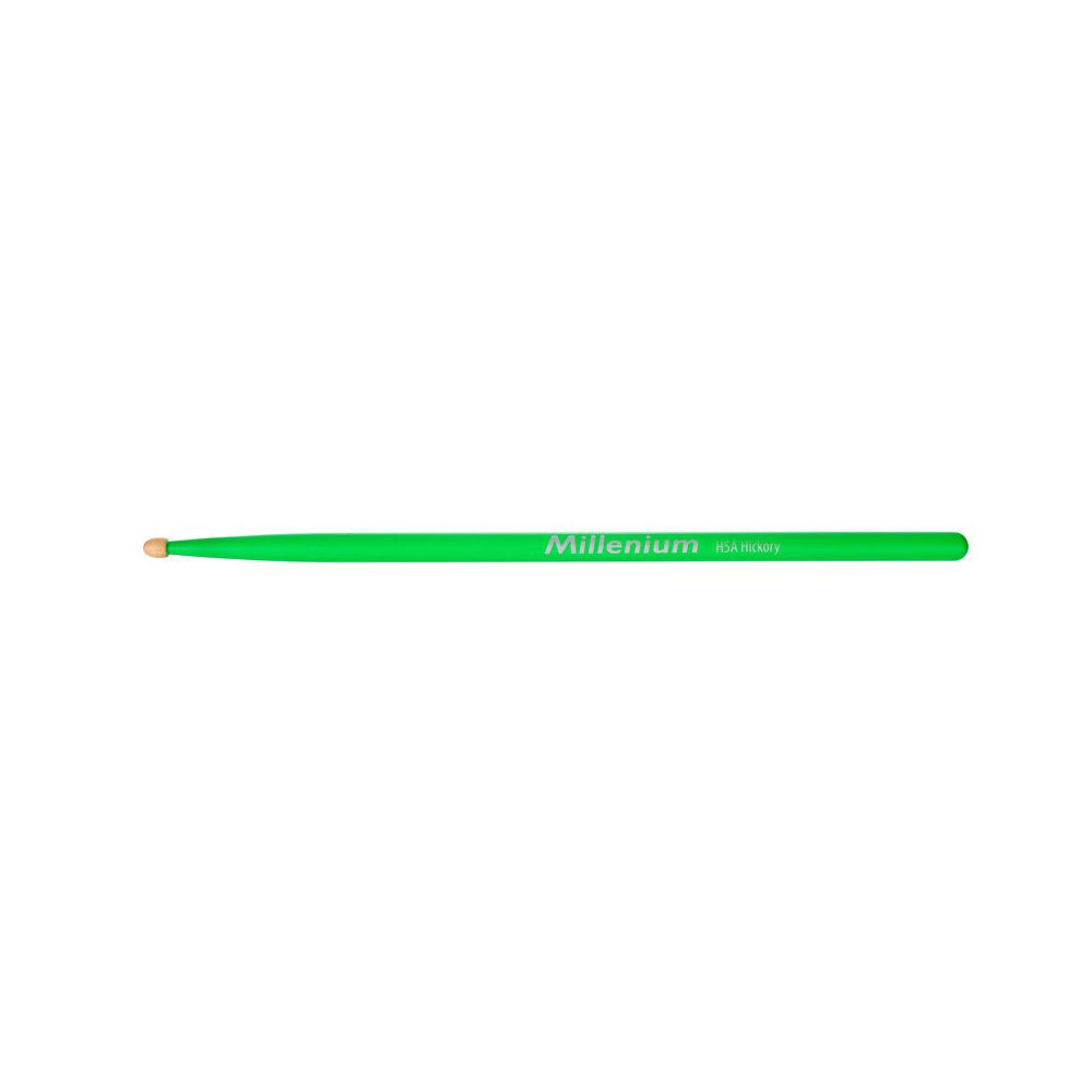 Millenium H5A Hickory Sticks Neon Green – Thomann Ireland